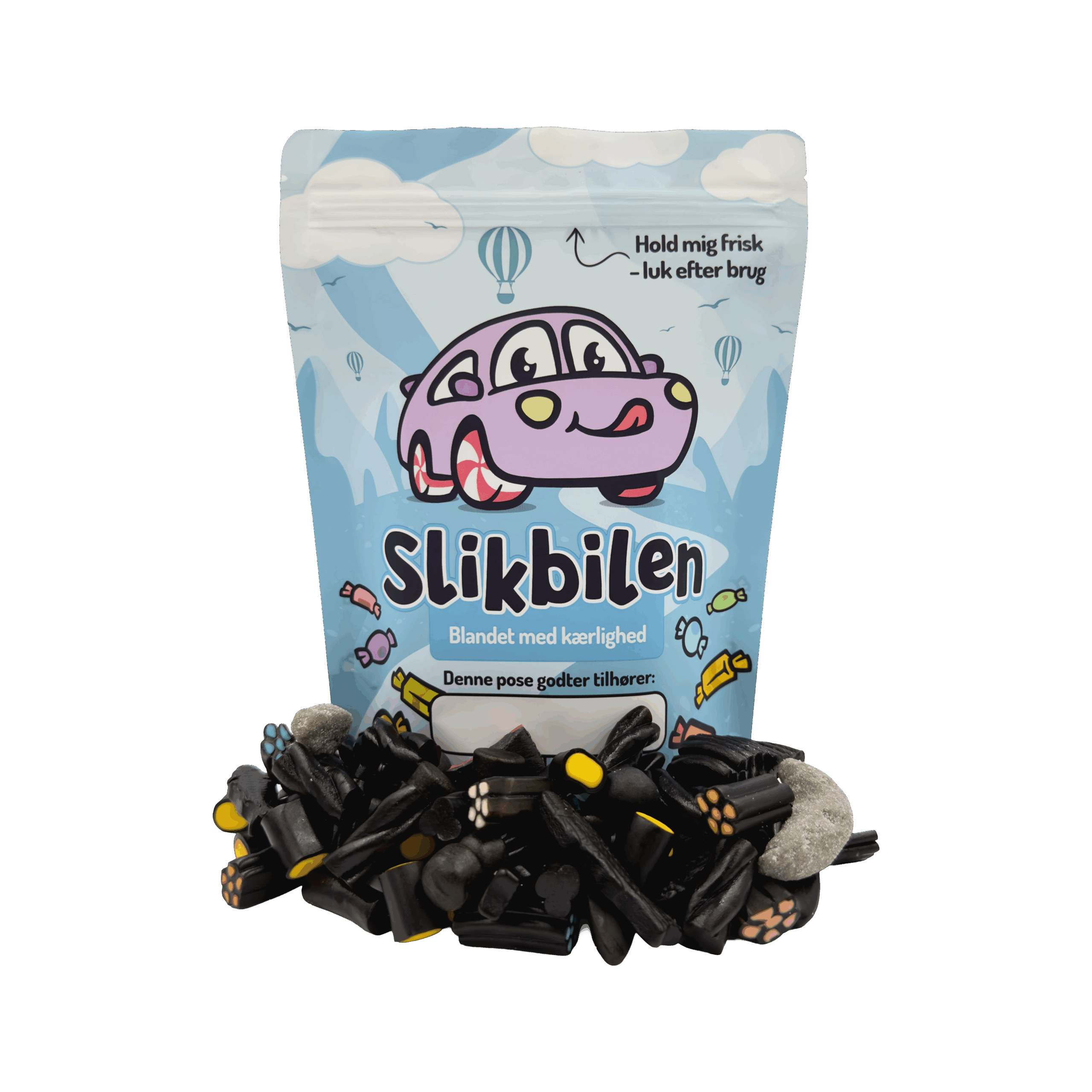 Slikbilen Lakrids Mix 650g