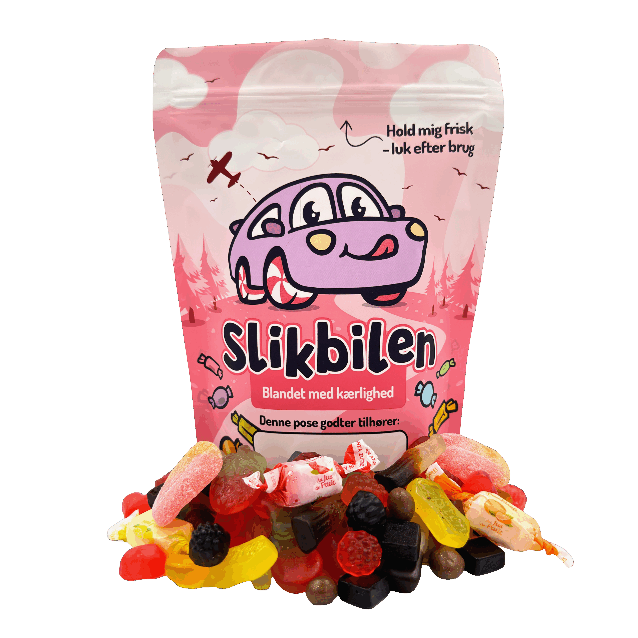Slikbilen Sukkerfri Mix 550g